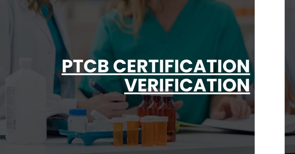 PTCB Certification Verification Feature Image