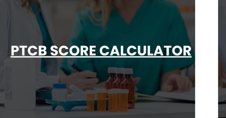 PTCB Score Calculator Feature Image