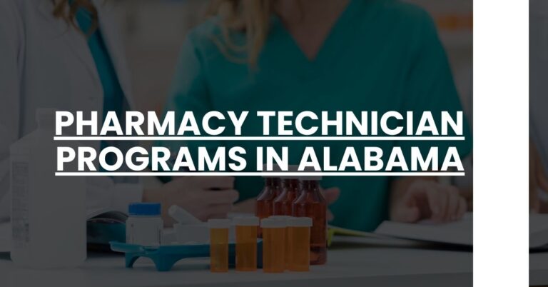 Pharmacy Technician Programs in Alabama Feature Image