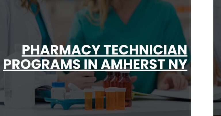 Pharmacy Technician Programs in Amherst NY Feature Image