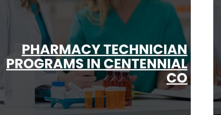 Pharmacy Technician Programs in Centennial CO Feature Image