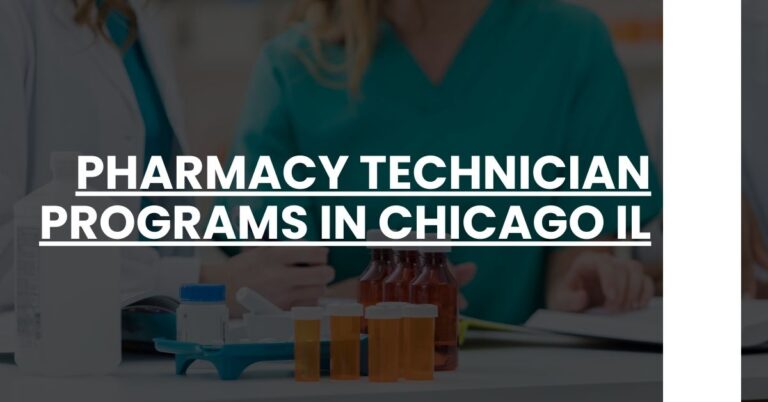 Pharmacy Technician Programs in Chicago IL Feature Image