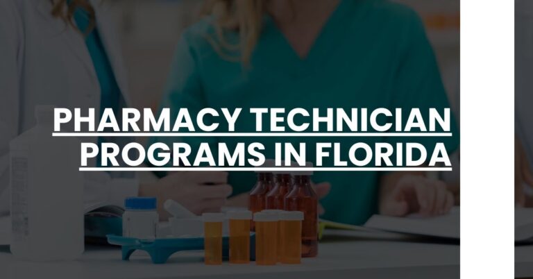 Pharmacy Technician Programs in Florida Feature Image