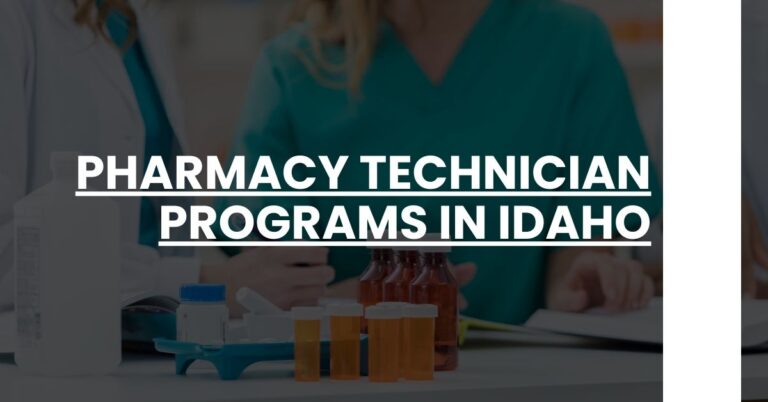 Pharmacy Technician Programs in Idaho Feature Image