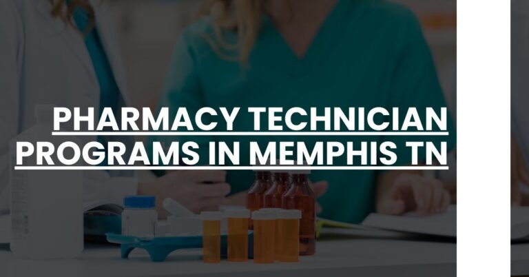 Pharmacy Technician Programs in Memphis TN Feature Image