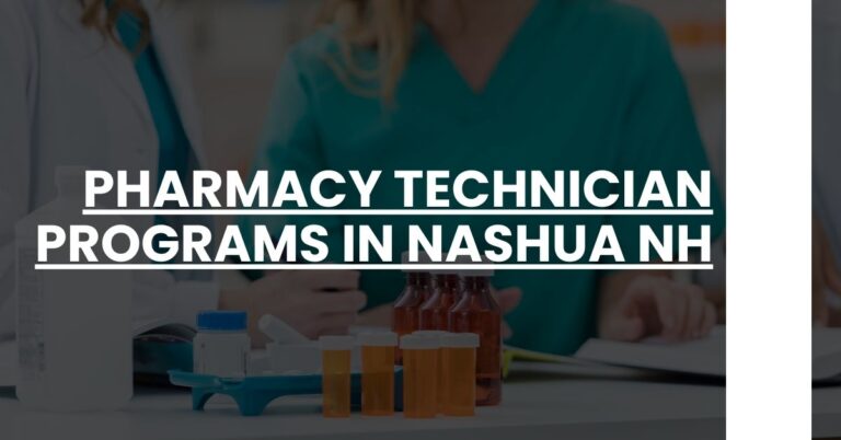 Pharmacy Technician Programs in Nashua NH Feature Image