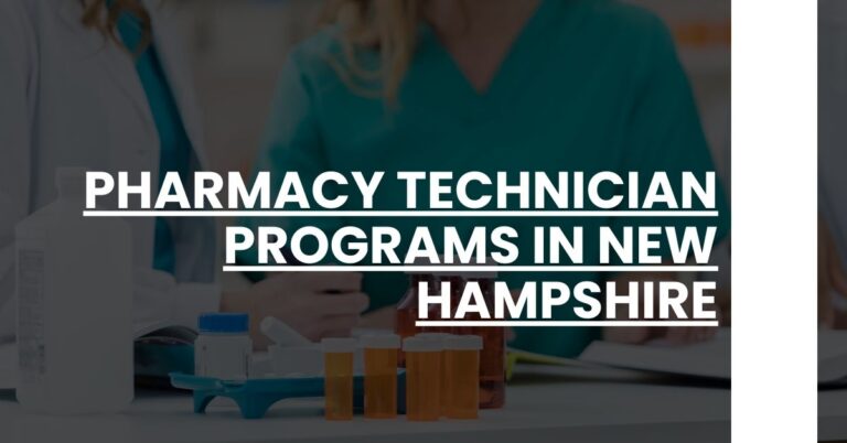 Pharmacy Technician Programs in New Hampshire Feature Image