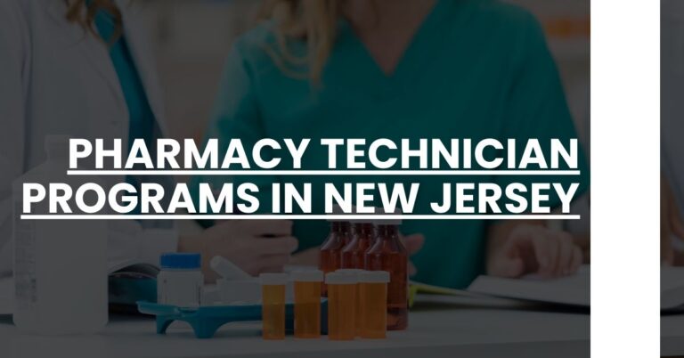 Pharmacy Technician Programs in New Jersey Feature Image