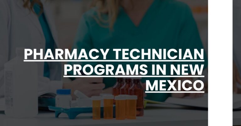 Pharmacy Technician Programs in New Mexico Feature Image