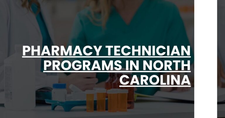 Pharmacy Technician Programs in North Carolina Feature Image