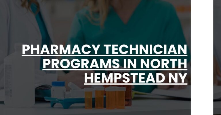 Pharmacy Technician Programs in North Hempstead NY Feature Image