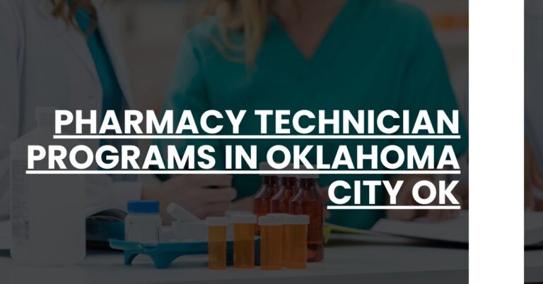 Pharmacy Technician Programs in Oklahoma City OK Feature Image