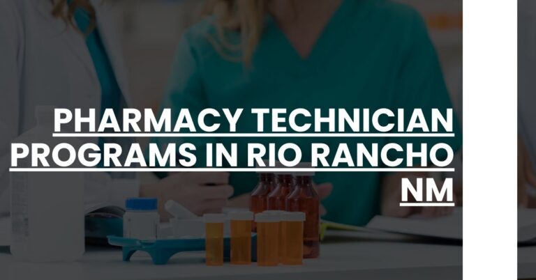 Pharmacy Technician Programs in Rio Rancho NM Feature Image