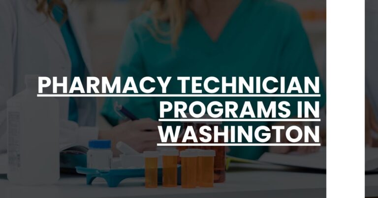 Pharmacy Technician Programs in Washington Feature Image