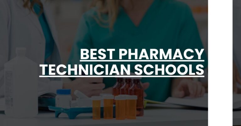 Best Pharmacy Technician Schools Feature Image