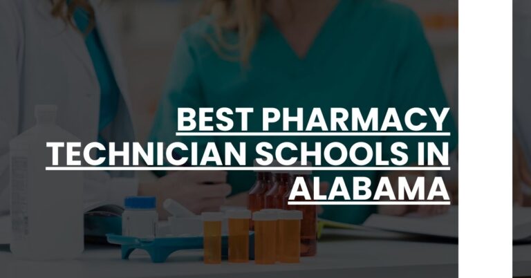 Best Pharmacy Technician Schools In Alabama Feature Image