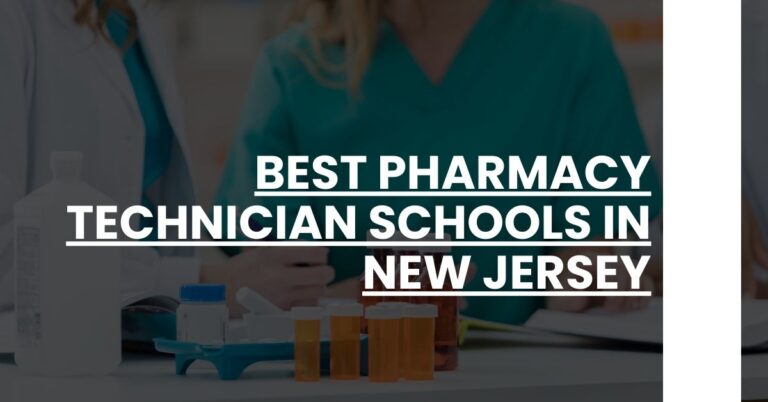 Best Pharmacy Technician Schools In New Jersey Feature Image