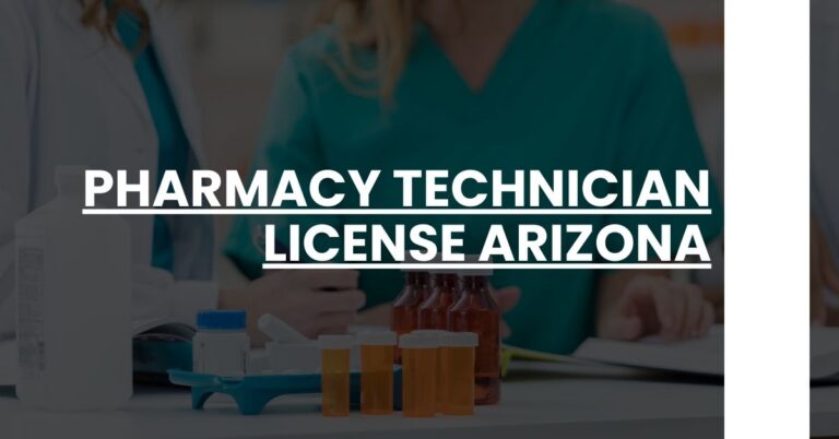 Pharmacy Technician License Arizona Feature Image