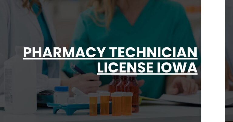 Pharmacy Technician License Iowa Feature Image